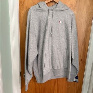 Champion Heather Gray Men's Hoodie